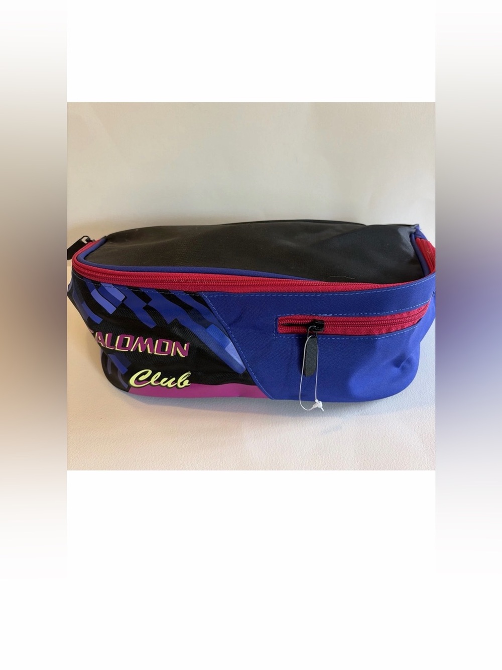Vintage Salomon Equipe 90s Colorful Fanny Pack Hip Bag Ski Snowboard